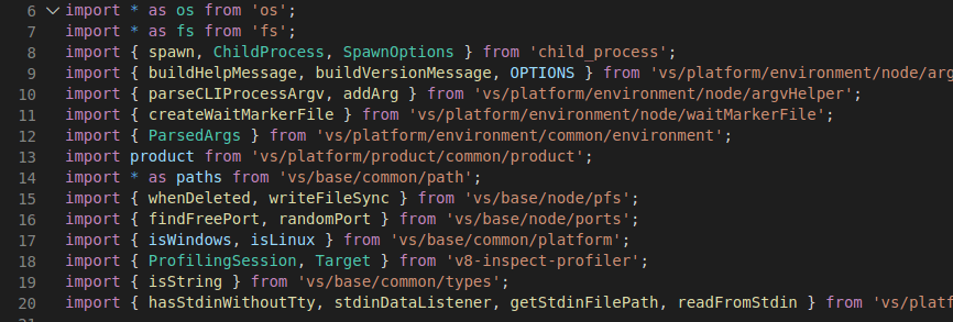 TypeScript semantic highlighting