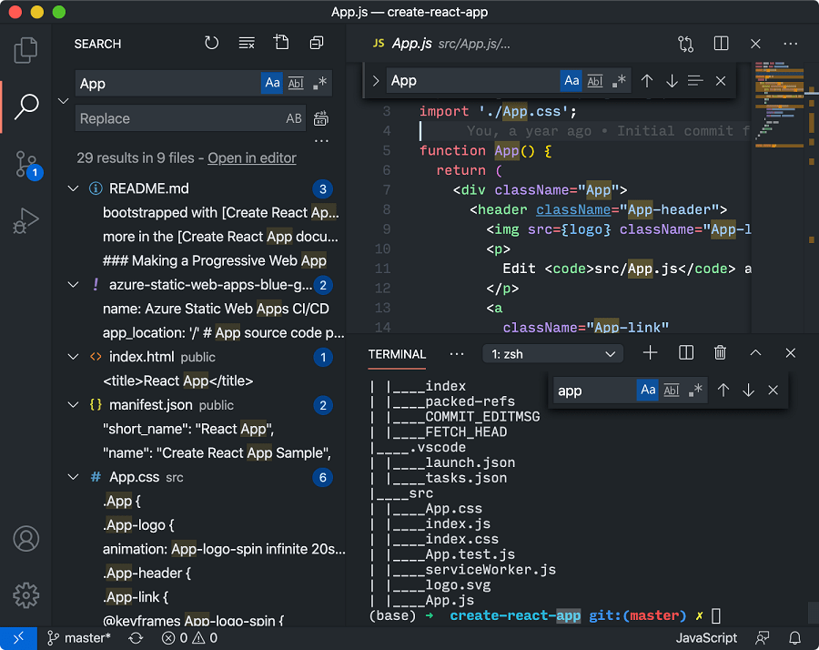 Input option foreground color